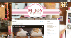 Desktop Screenshot of mjoycupcakes.com